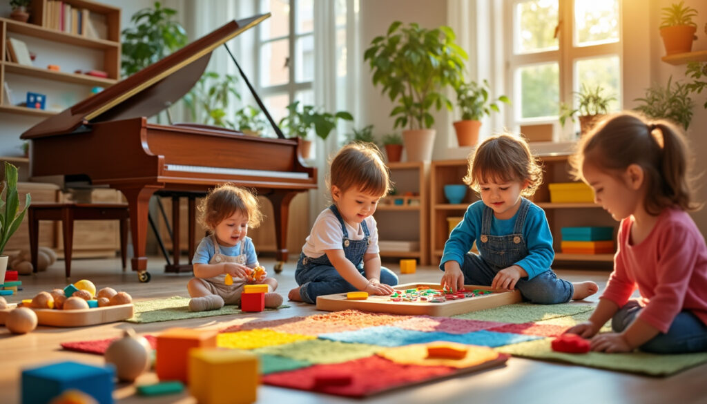 découvrez comment intégrer l'apprentissage du piano dans une pédagogie montessori sensorielle. explorez les bienfaits de la musique pour le développement des enfants et les méthodes innovantes pour éveiller leur créativité tout en cultivant leur sensibilité auditive.
